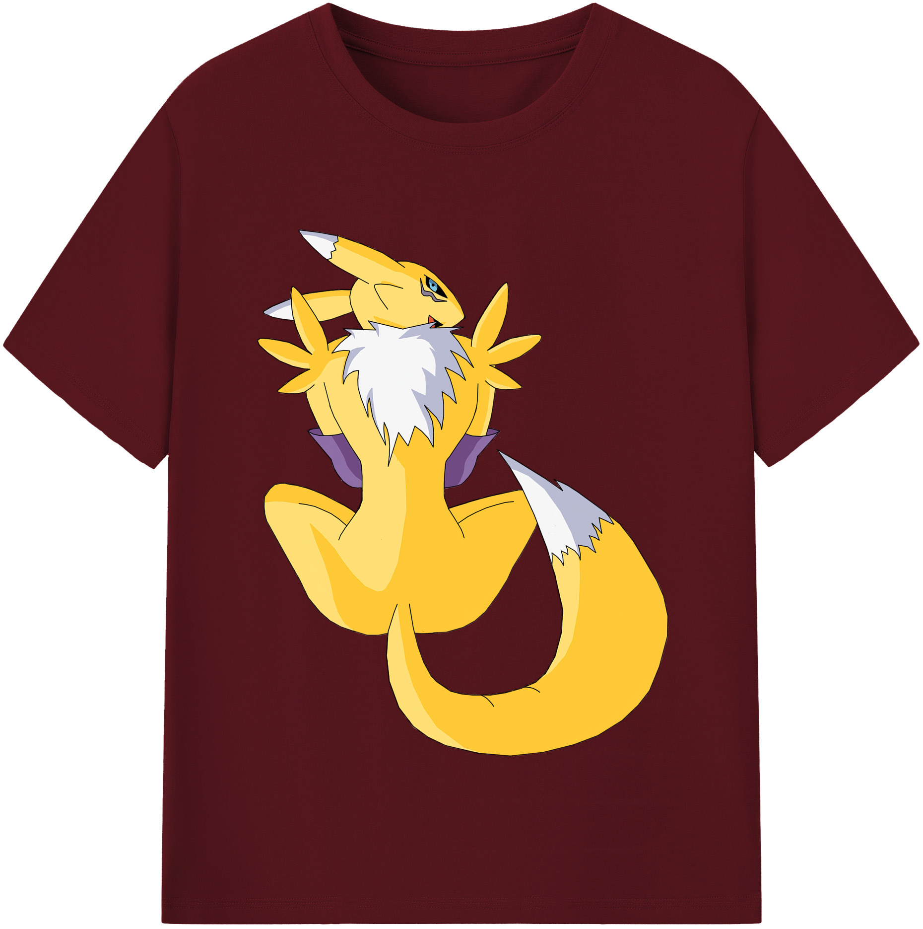 （画像用） Digimon デジタルモンスター/デジモン 綿100％半袖Tシャツ（フロントプリント）